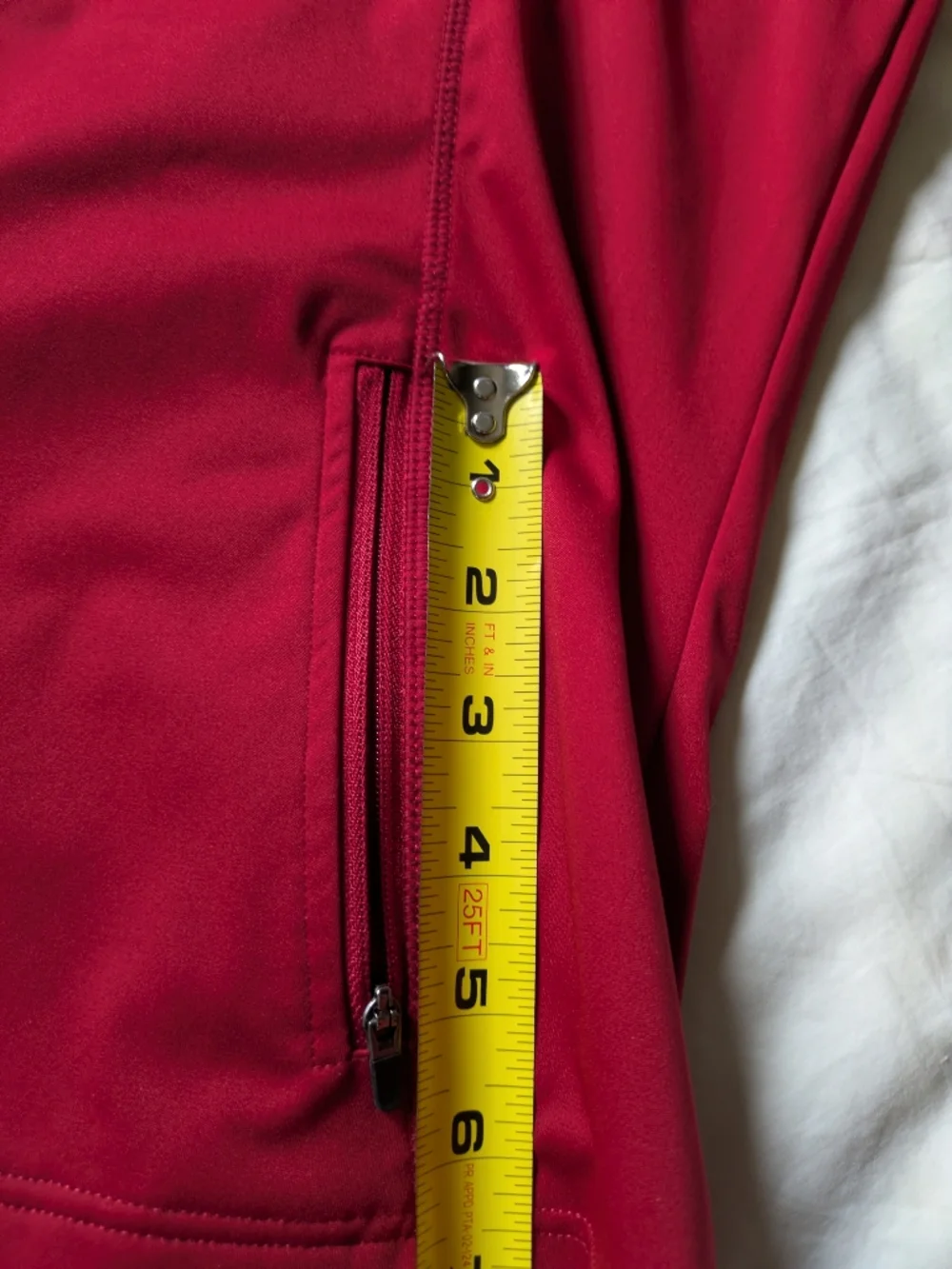 Athleta Jacket M Red